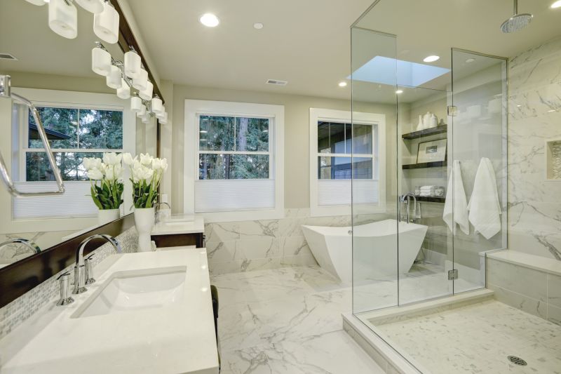 Modern Walk-In Shower Design